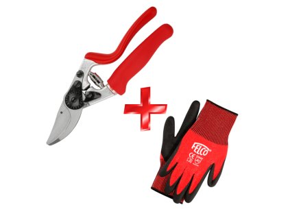 DARČEKOVÝ SET - Nožnice FELCO 7 + rukavice FELCO 701-XL