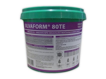 Tabletové hnojivo pre vinič, kvitnúce kríky, ruže, jahoda SILVAFORM 80TE