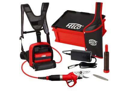 Elektrické nožnice FELCO 802 - komplet s POWERPACK a kompaktnou batériou 880/196