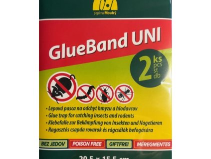 GlueBand UNI lepiaca doska na myši a hmyz (2ks)