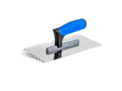 KU0243 Hladitko nerez zub 8 mm 130 x 270 mm gumova rukojet KUBALA ENPRO 0z