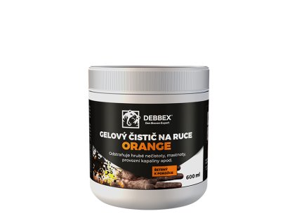 Gelovy cistic na ruce ORANGE 600 ml