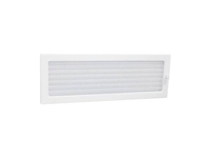 149368 Mrizka krbova uzaviratelna s rameckem a sitovinou LKM 170 x 490 mm bily lak 0719 0z