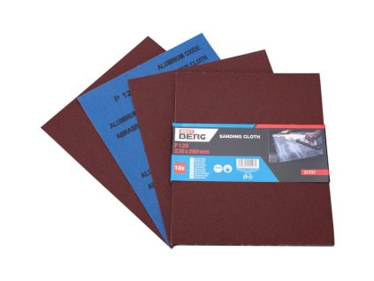 Plátno smirkové 230x280mm P120 10ks