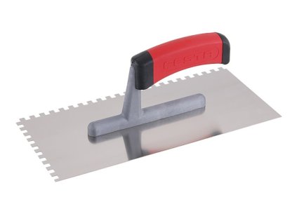 Hladítko FESTA nerez gumová rukojeť 280x130mm zub e6