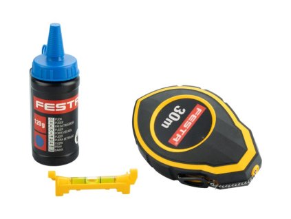 Sada šňůra značkovací rychlonavíjecí FESTA (BRNKAČKA) ABS 30m + pudr 125g