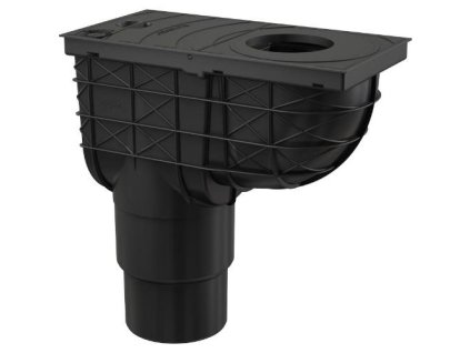 149817 Lapac stresnich splavenin primy DN 125 110 mm cerna ENPRO 0z