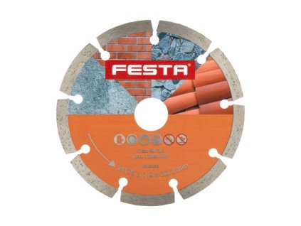 Kotouč diamantový FESTA segment 125x2.2x22.2mm