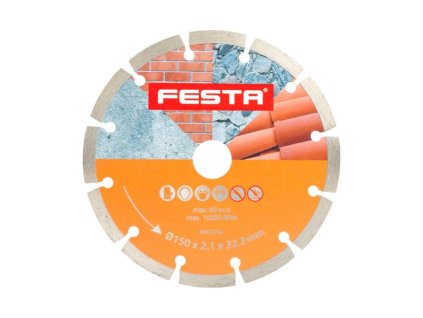Kotouč diamantový FESTA segment 150x2.6x22.2mm