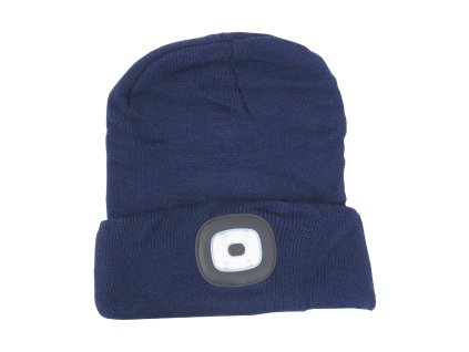 cepice led velikost l s led svetlem modra