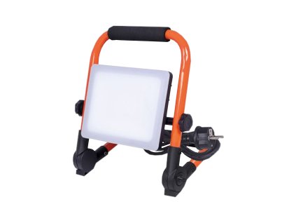 reflektor led se sklopnym stojanem 30w 2700lm 4000k kabel se zastrckou ip65