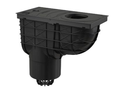 149810 Lapac stresnich splavenin primy DN 125 mm cerna ENPRO 0z