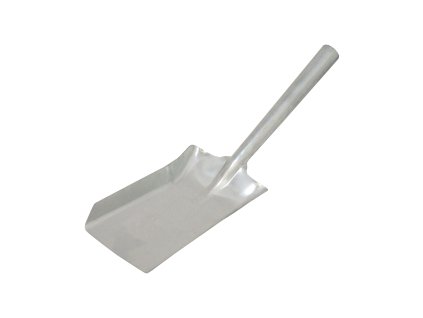 toptrade lopatka na uhli plechova celopozinkovana uzka 410 x 105 mm