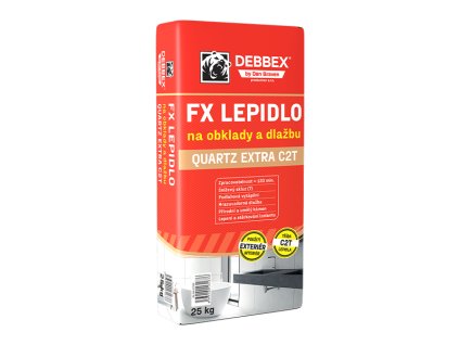 FX lepidlo na obklady a dlazbu QUARTZ EXTRA C2T debbex by den braven web 2025