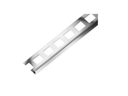 Ukončovací lišta L nerez V2A kartáč - 11mm/2,5m