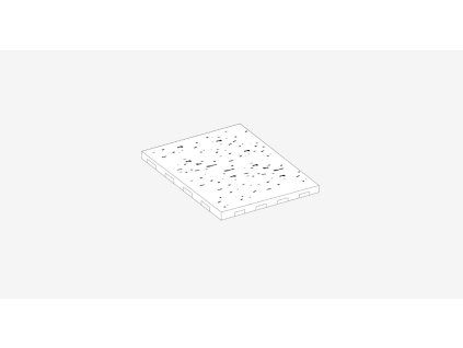 Dlažba Travertino 60x60x4,5