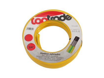 toptrade hadice zahradni zluto zelena nepruhledna 3 4 50 m