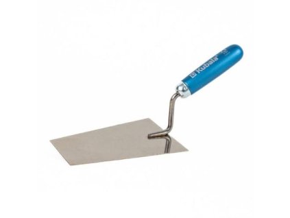 KU0901 Lzice nerez stukaterska trapezova 145 x 80 x 55 mm tl 1 mm drevena rukojet M 0z