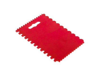 KU0708 Sterka plastova univeralni zuby 90 x 135 mm 0z