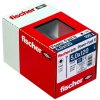 PowerFast FPF II CTX25P 5,0x80 BC 200 zápustná hlava bílý zinek částečný závit drážka TX, fischer