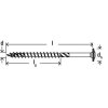 Vrut pro dřevostavby fischer PowerFast FPF II WTP 8,0x120 BC 50 BZn