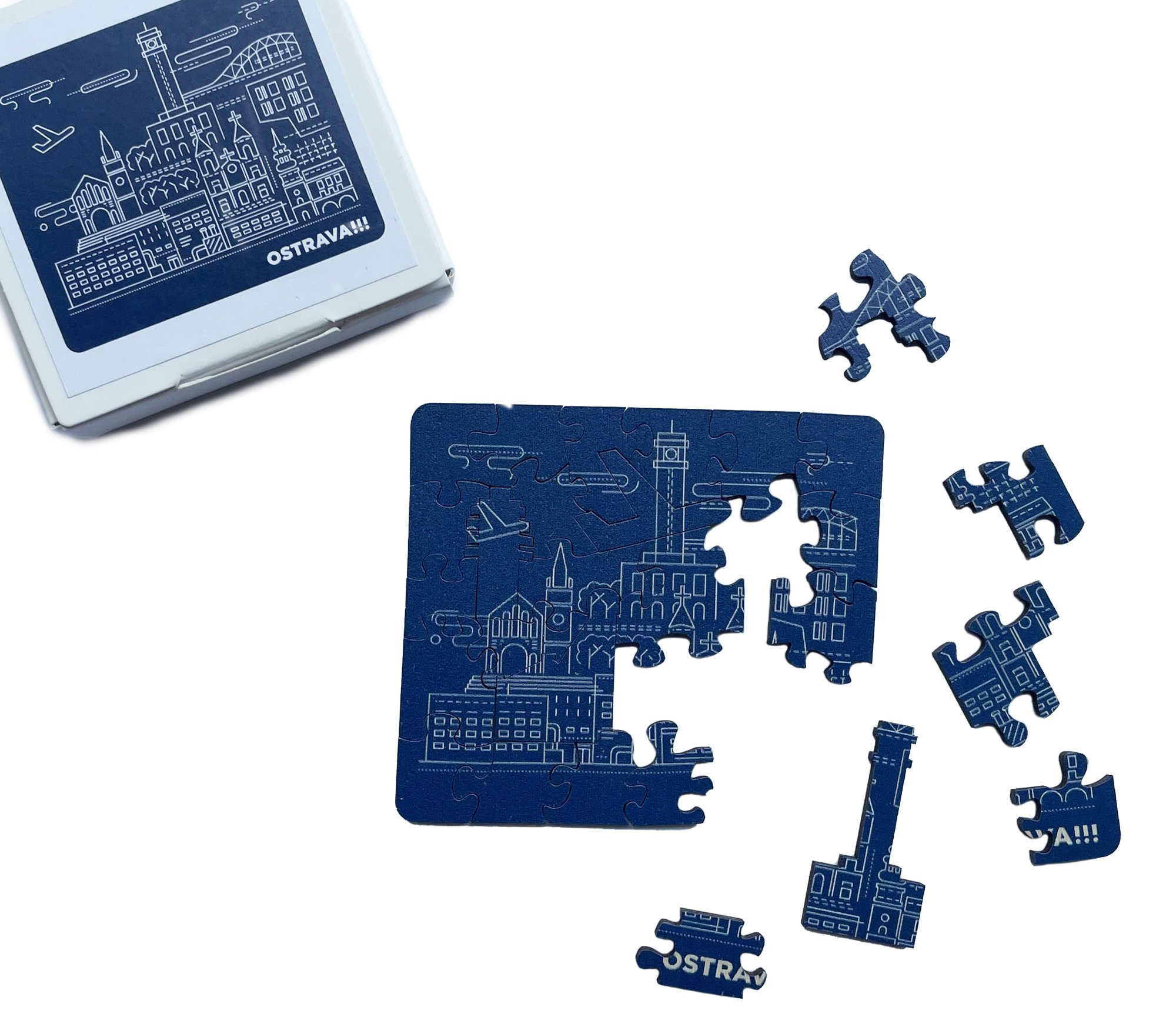Puzzle Ostrava – malý suvenýr, velké potěšení