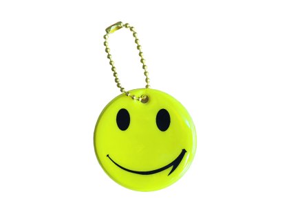 3M reflexní přívěsek žlutý smajlík splňuje EN 13356 EN 17353