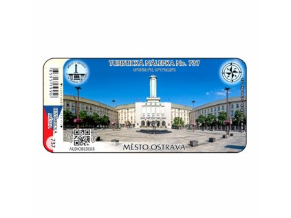 Turistická nálepka č.737