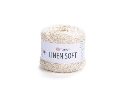 yarnart linen soft 7302 smetanova