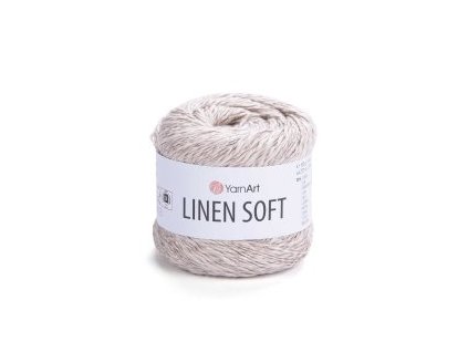 yarnart linen soft 7304 bezova