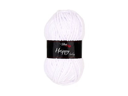 Vlna hep Happy baby 4002 bila