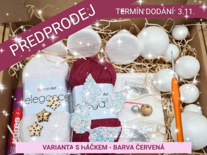 PREDPRODEJ adventni hackovani all inclusive balicek cerveny, s hackem 2