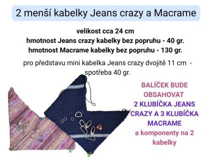 2 kabelky