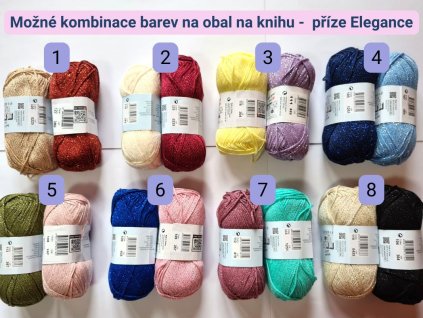 obal na knihu barevne kombinace