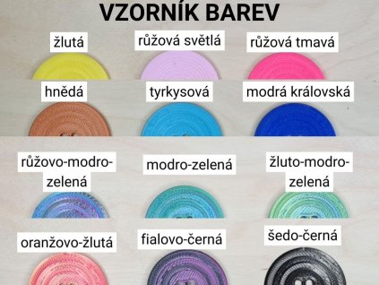 vzornikbarev pro 3d vyrobky