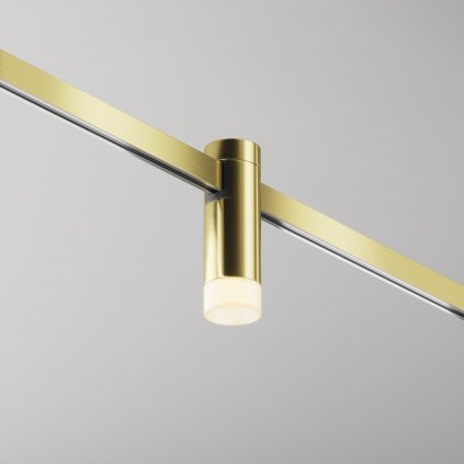 zlaté lištové svítidlo