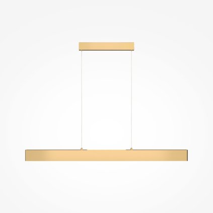 zlaté lineární svítidlo