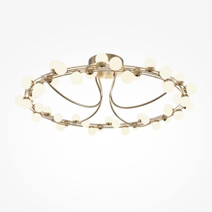 zlaté stropní svítidlo