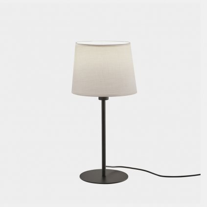 stolní lampa látkové stínítko
