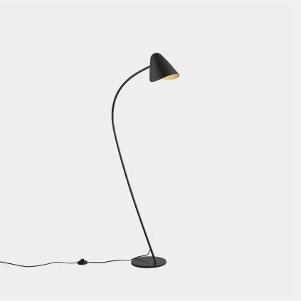 stojací lampa organický design