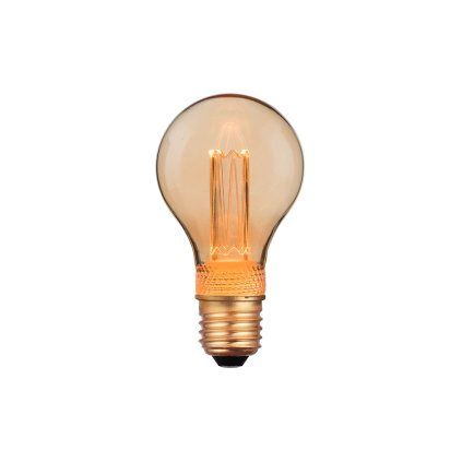 LED žárovka retro