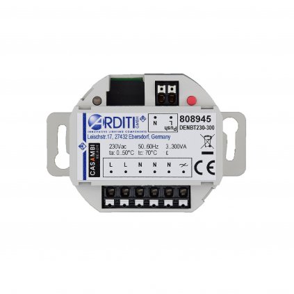 Modul Casambi pro fázové stmívání 300W s rozhraním pro tlačítko