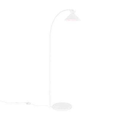 bílá minimalistická lampa
