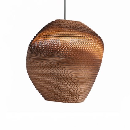 papírové svěšené svítidlo