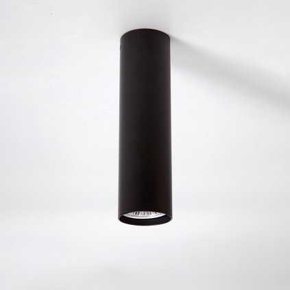 černé minimalistické stropní svítidlo