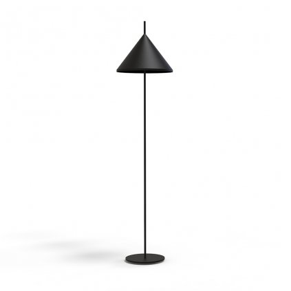 minimalistická stojací lampa