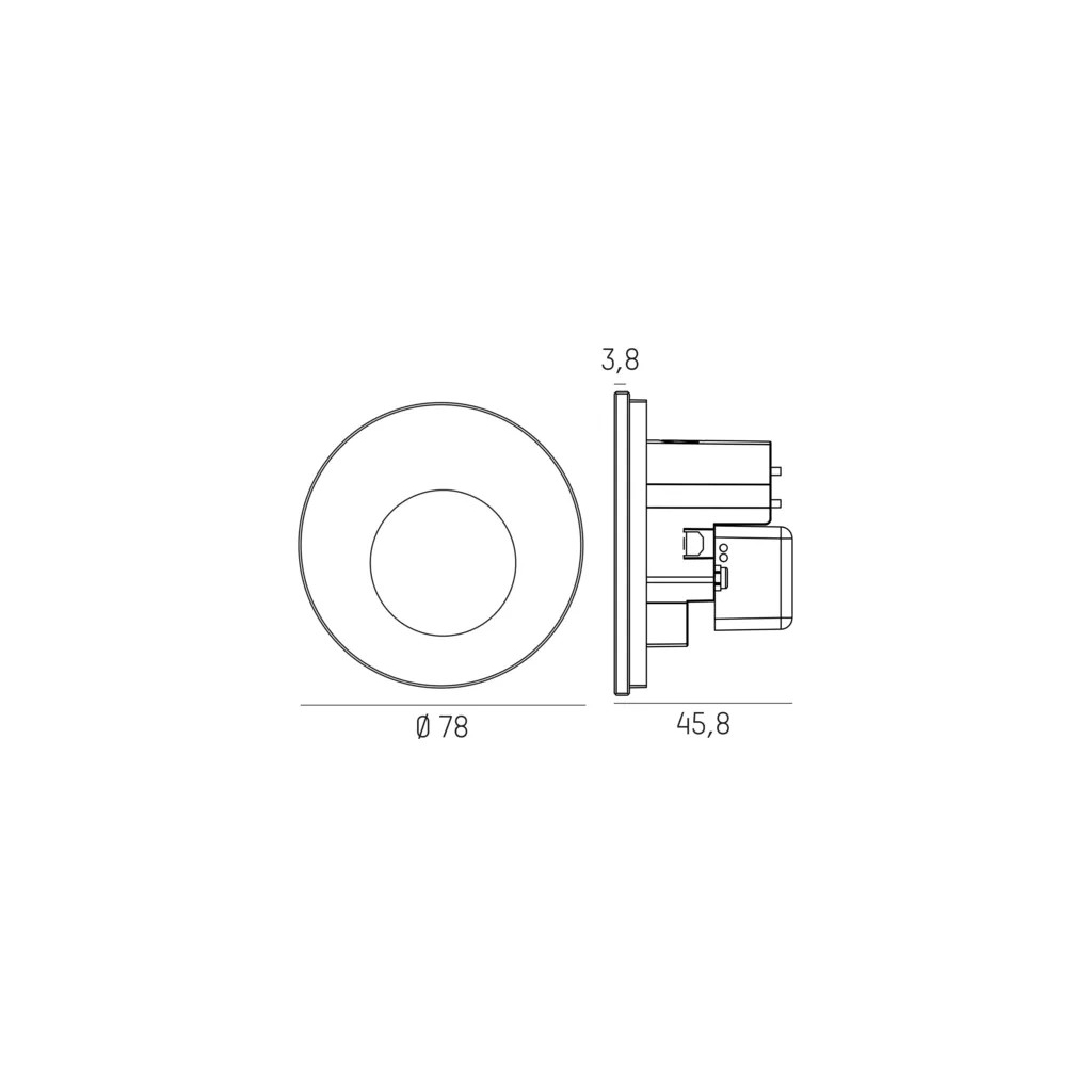 wall 68r glass ip