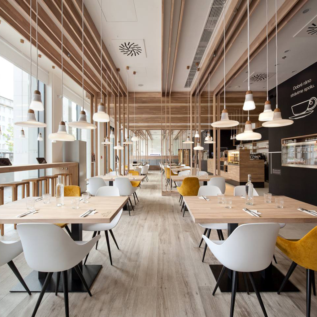 česká světla do restaurace