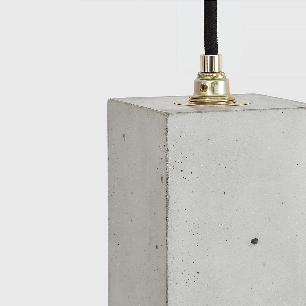 design beton svítidlo