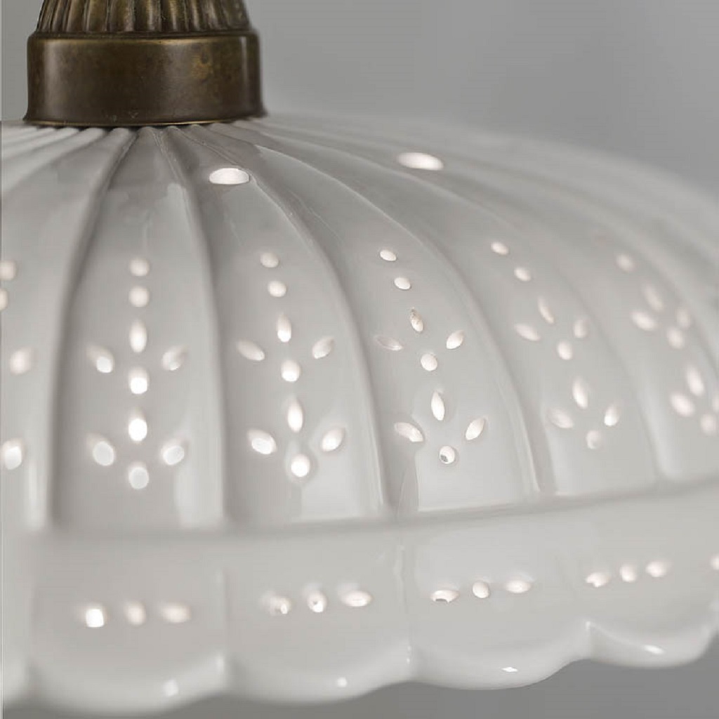 lampa porcelán